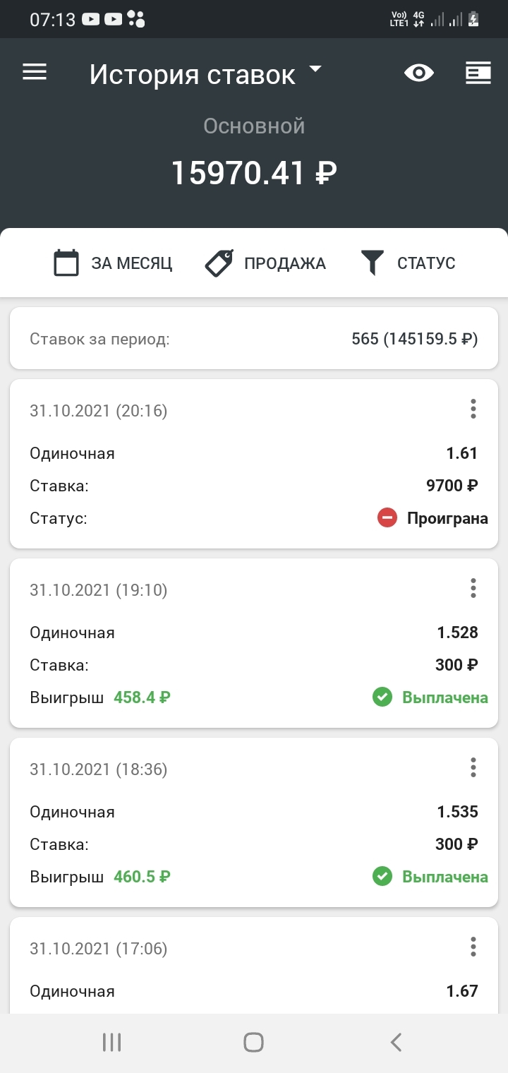 Какие ставки бывают